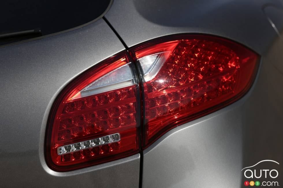 détails des feus arrières