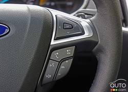 2016 Ford Edge Sport steering wheel mounted audio controls