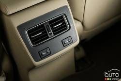 Climatisation de la banquette arrière de l'Acura RDX Elite 2016