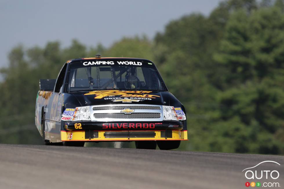 Brendan Gaughan, Chevrolet South Point Hotel & Casino en action lors de la pratique de vendredi après-midi