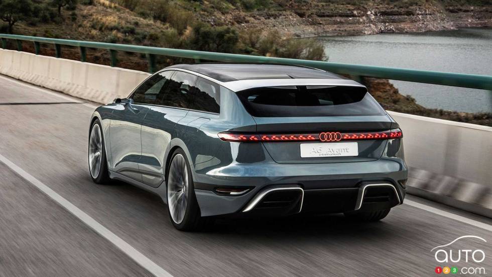 Introducing the Audi A6 Avant e-tron concept 