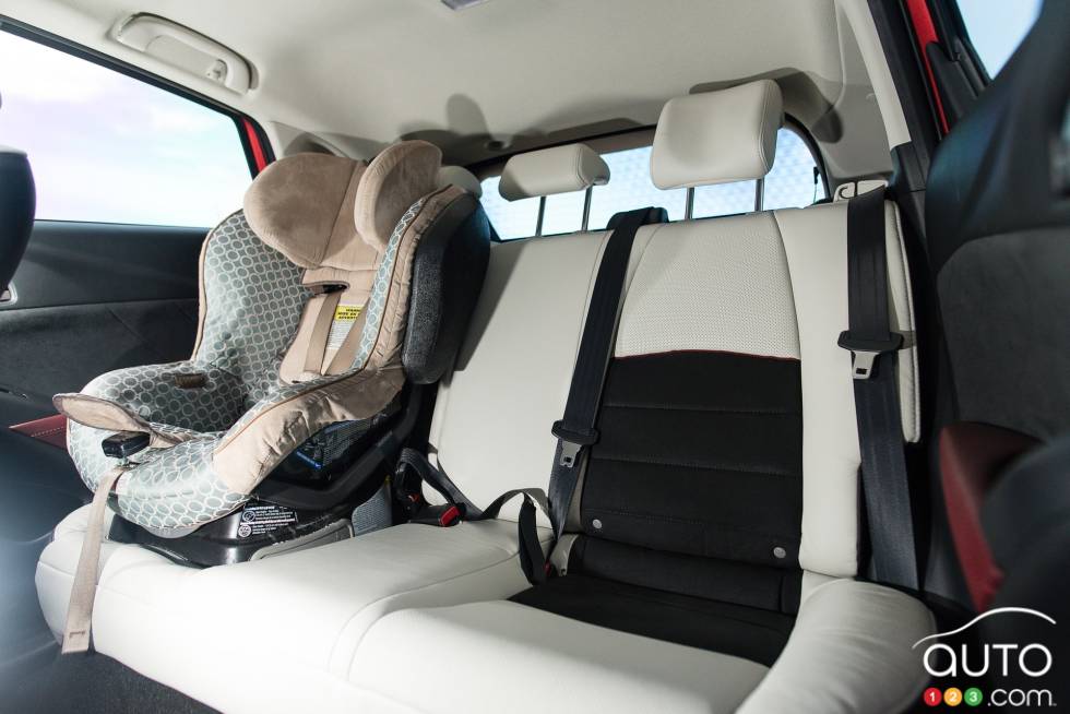 2016 Mazda CX-3 GT rear seats