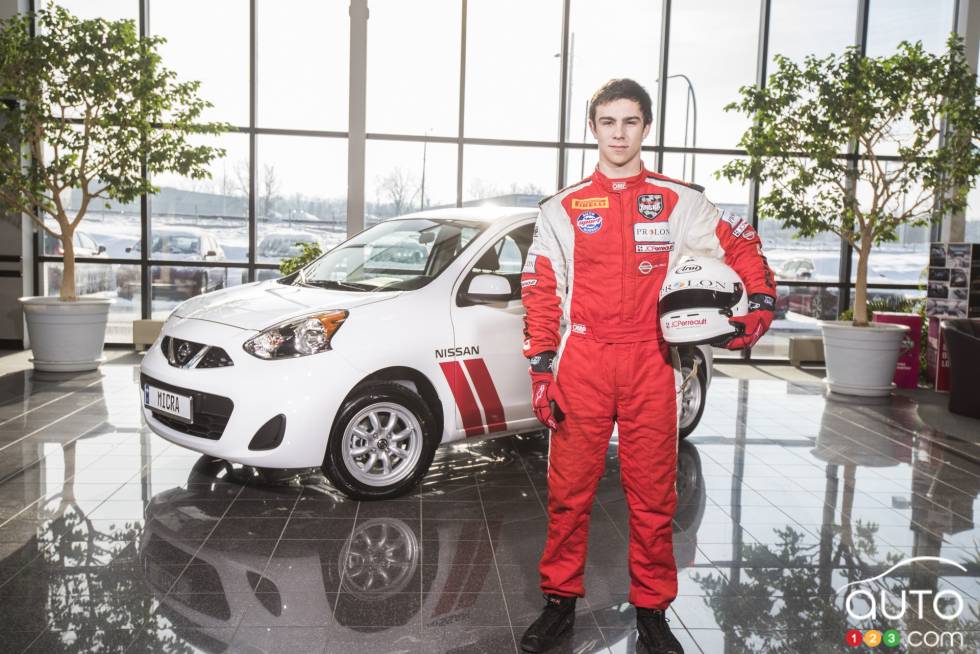 Détail extérieur de la Nissan Micra Cup Édition Limitée 2016