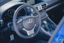 2016 Lexus IS300 AWD steering wheel