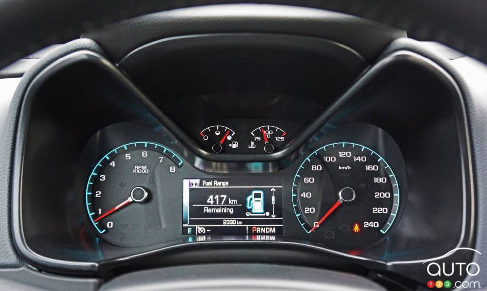 2016 Chevrolet Colorado Z71 Crew Cab short box AWD gauge cluster