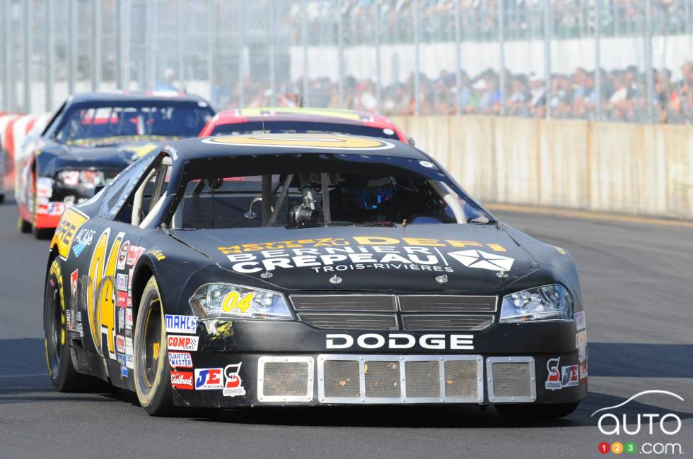J.F. Dumoulin, Bellemare/Bernier Crepeau Dodge en action pendant la course