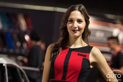 Car babes from the 2016 Toronto Auto Show