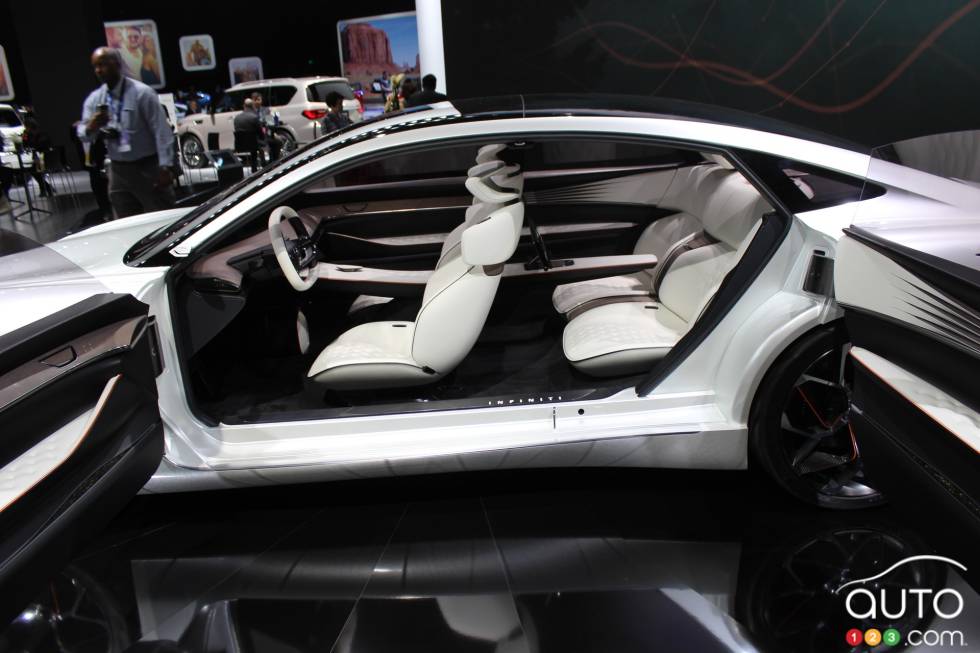 Intérieur du Concept INFINITI Q Inspiration 