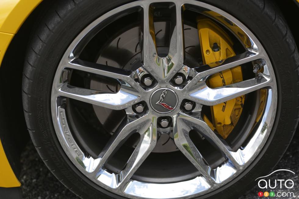wheels and brake details