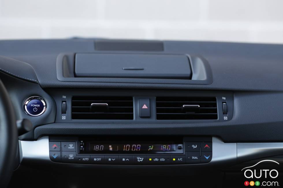center console détails