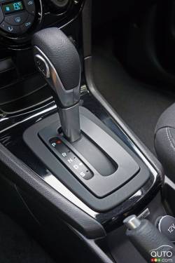 Pommeau de vitesse de la Ford Fiesta 2016