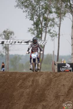 Vanessa in action at X-Town in MIrabel, Quebec.