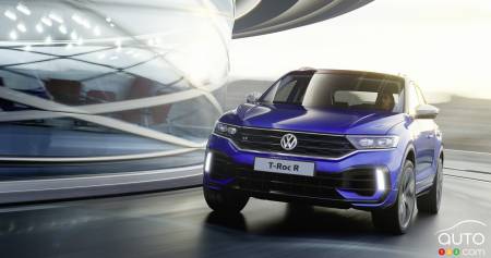 Photos du prototype Volkswagen T-Roc R 2019