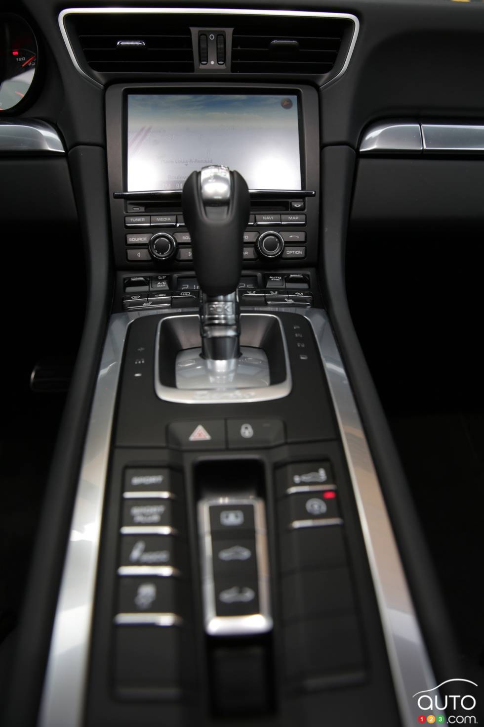 center console détails