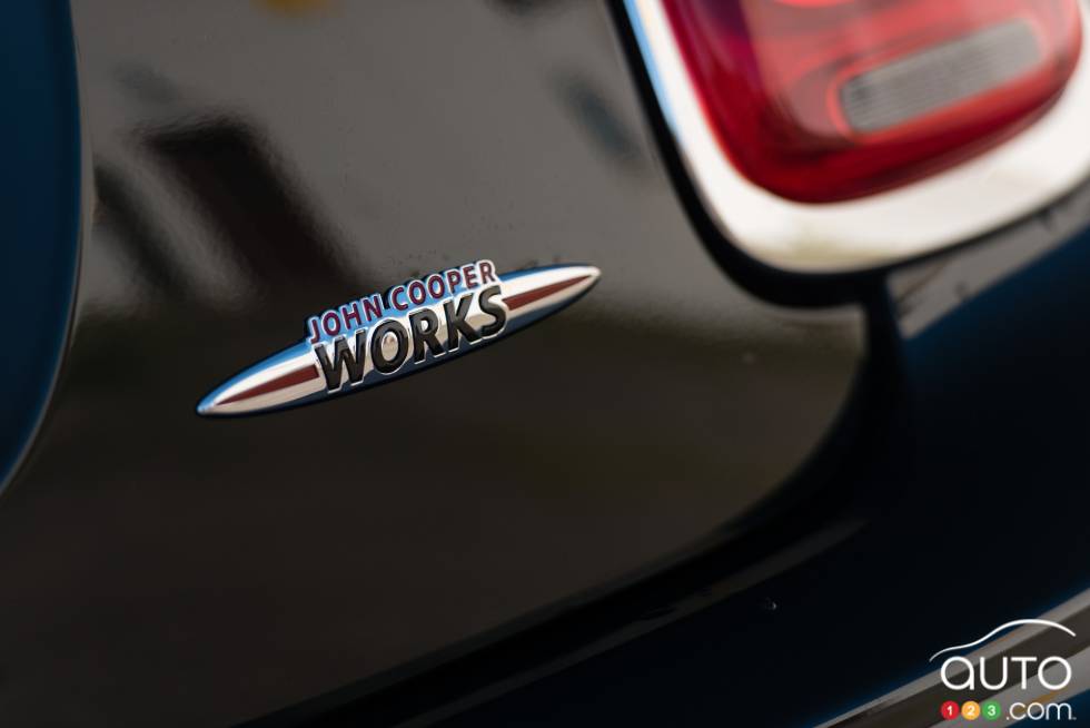 2015 MINI John Cooper Works trim badge