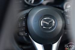 2016 Mazda CX-3 GT steering wheel mounted audio controls