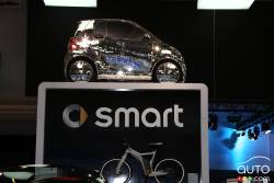 smart booth at the 2013 Montreal International Auto Show.