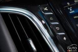 Détail intérieur du Cadillac Escalade 2016