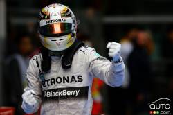 Lewis Hamilton, Mercedes GP. 