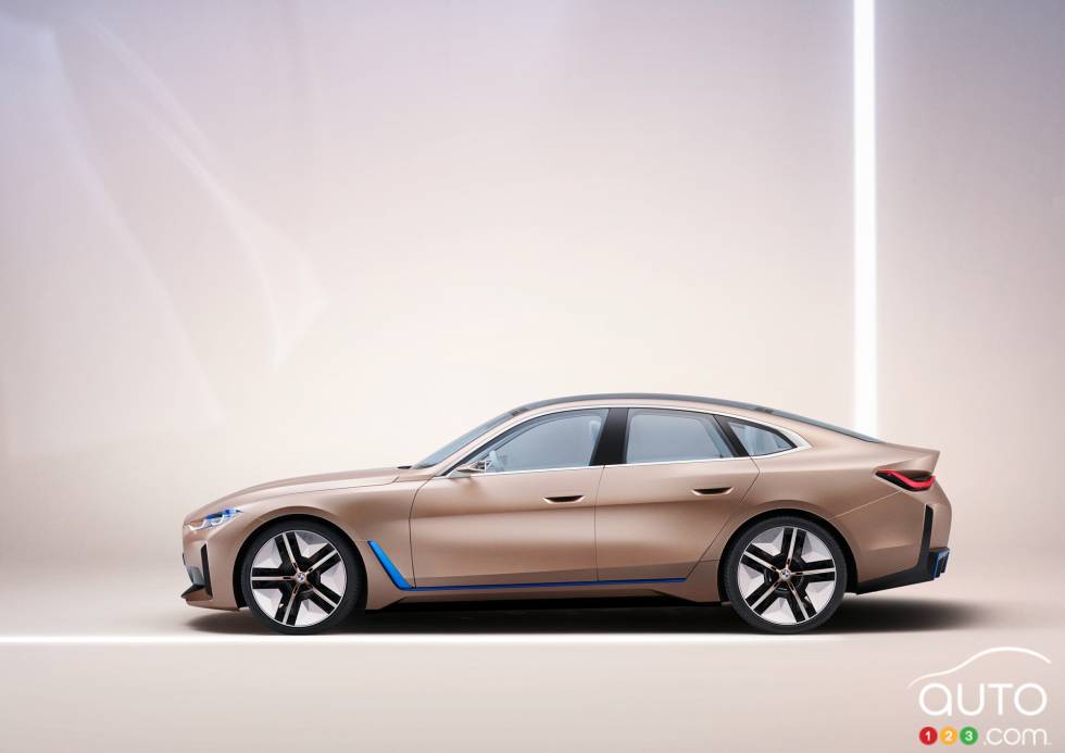 Nous conduisons la BMW i4 Concept