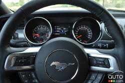 2015 Ford Mustang GT steering wheel