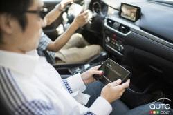 2016 Mazda G-Vectoring testing driving