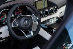 2016 Mercedes AMG GT S steering wheel