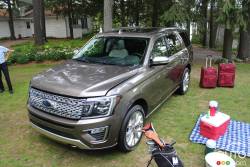 2018 Ford Expedition in camping