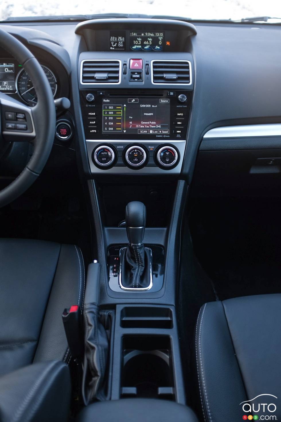 center console détails