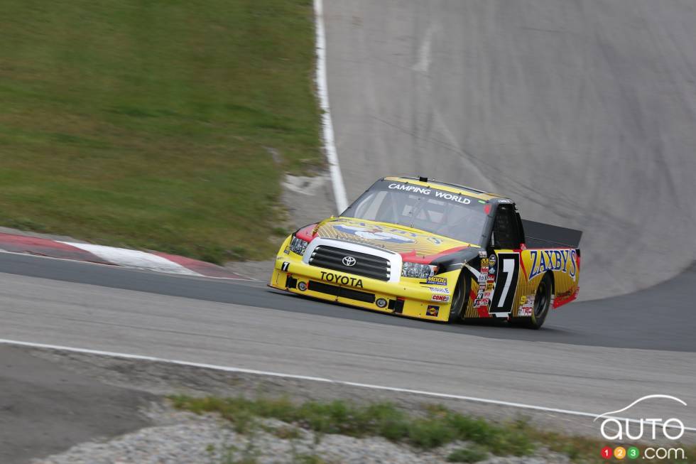 John Wes Townley,Toyota Zaxby's en action lors de la première pratique de vendredi