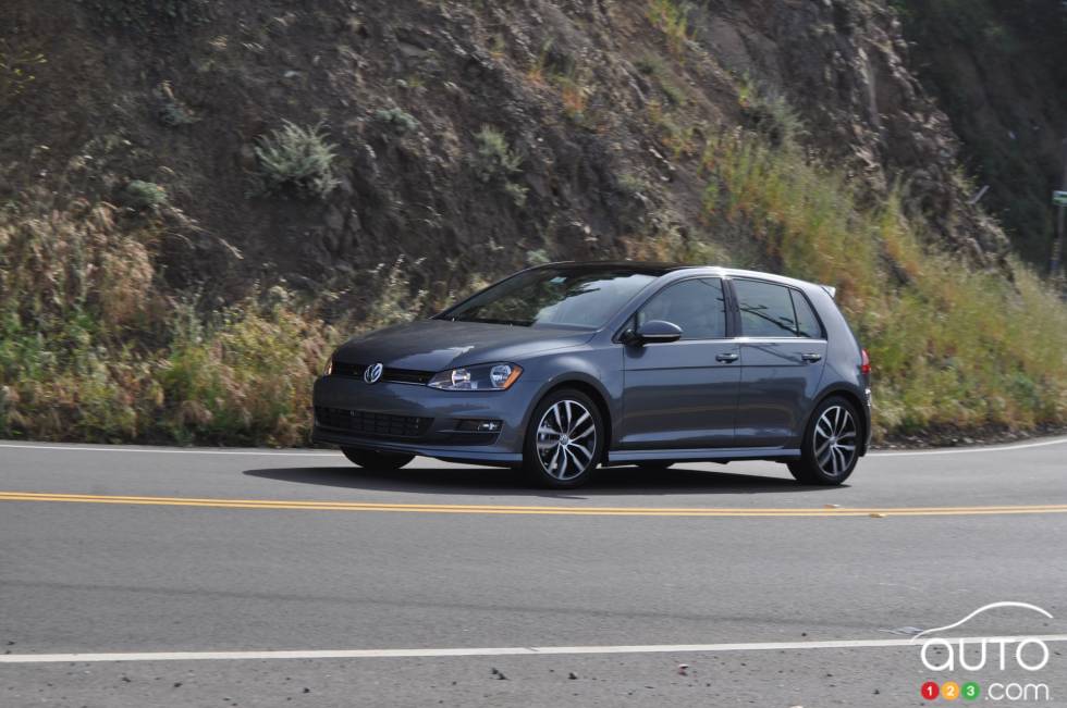 front 3/4 action view