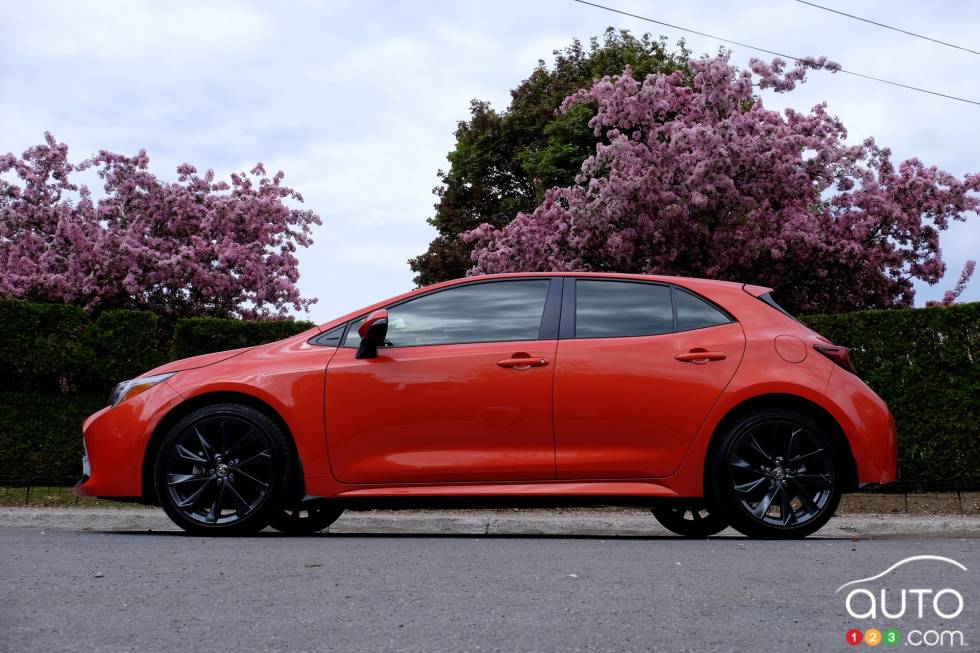 Nous conduisons la Toyota Corolla Hatchback 2023