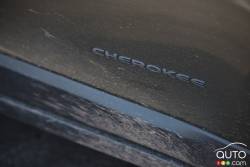 Écusson du modèle du Jeep Cherokee Trailhawk 2016