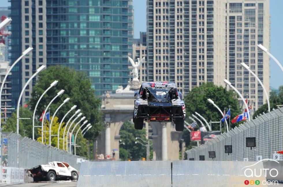 Démonstration de Stadium Super Truck