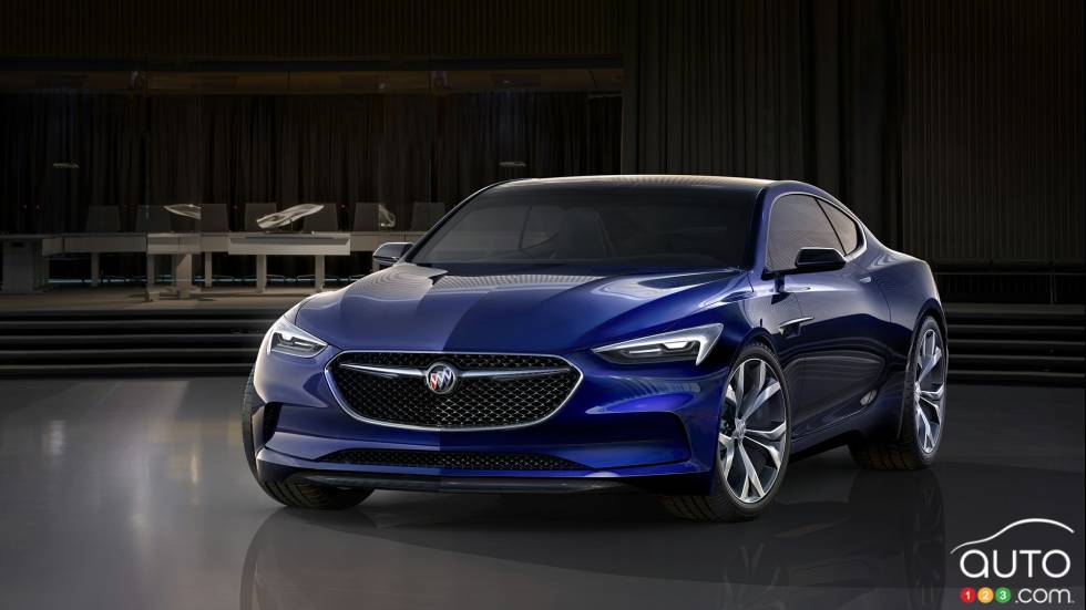 Buick Avista Concept front 3/4 view