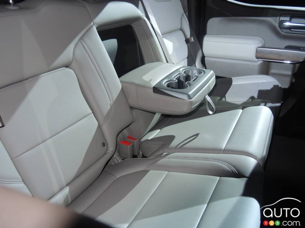 Banquette arrière du Sierra 2019