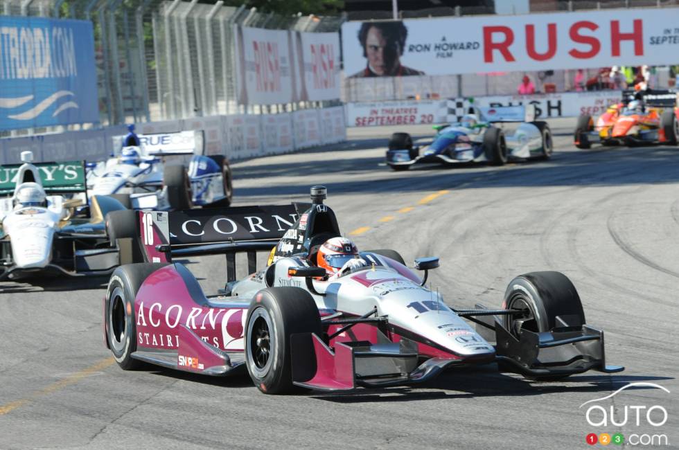 James Jakes, Rahal Letterman Lanigan Racing during Race 1