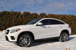 2016 Mercedes-Benz GLE 350 d Coupe side view
