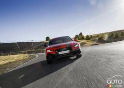Vue de face Concept Audi RS7 autonome