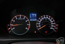 Gauges clusters in the dashboard