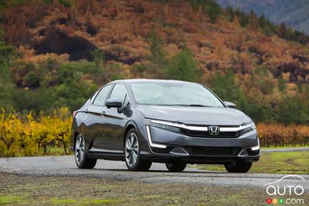 Photos de la Honda Clarity hybride branchable 2018 