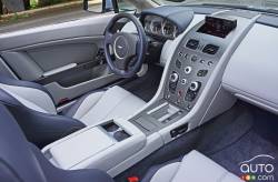 Dashboard and front seats                               