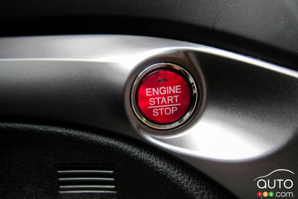 Bouton de démarrage