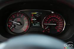 2016 Subaru WRX STI gauge cluster