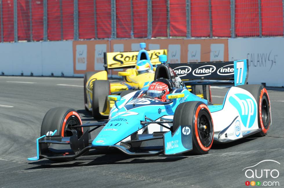 Simon Pagenaud, Schmidt Hamilton Motorsports during Race 2