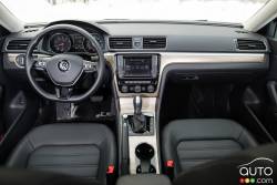 Tableau de bord de la Volkswagen Passat TSI 2016