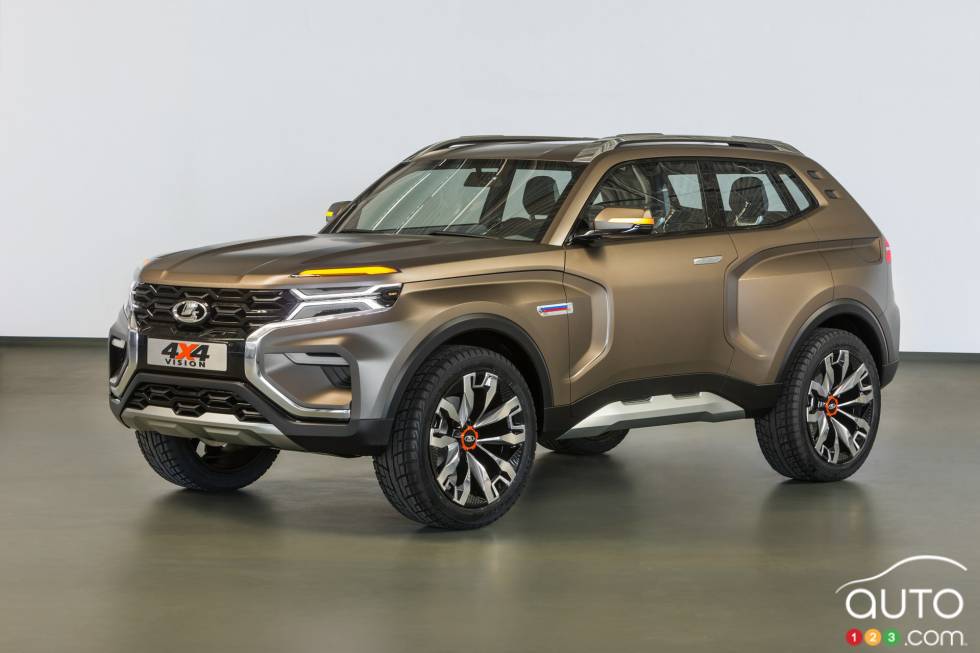 The new Lada Vision 4X4 concept