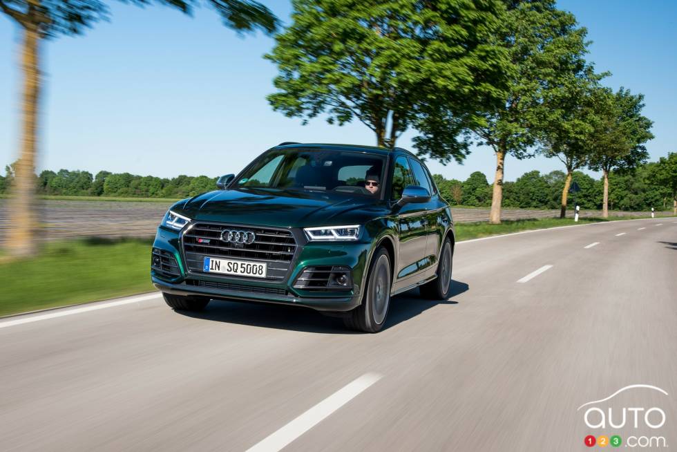 Front view of the SQ5