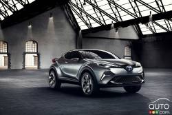 Toyota C-HR Concept front 3/4 view