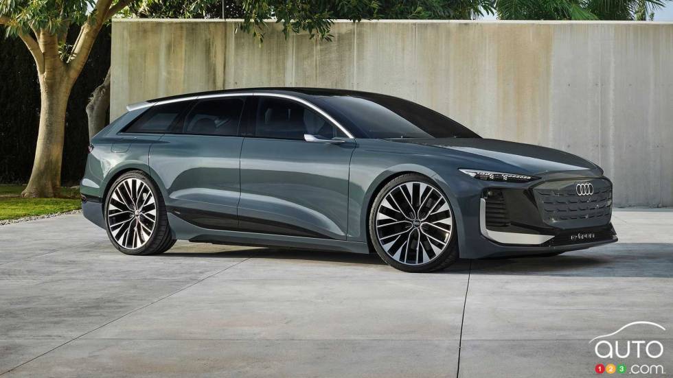 Introducing the Audi A6 Avant e-tron concept 